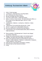 Vorschau - Arbeitsblätter - Buchzeichen häkeln - Gänseblümchen - Seite 2