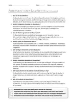 Vorschau - Arbeitsblätter - AB mit Fragen zum Thema "Bauarbeiter" + Lösungsblatt + Mindmap - Seite 2
