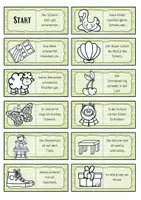 Vorschau - Spiele - Lesedomino Wörter mit sch differenziert FREEBIE - Seite 2