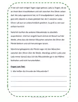 Vorschau - Unterrichtsreihen - Lesekompetenz - Kurzgeschichten über eine Mäusefamilie - Schreibanregungen - Seite 3