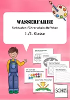 Vorschau - Arbeitsblätter - Materialpaket Wasserfarbe - Seite 1