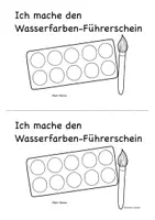 Vorschau - Arbeitsblätter - Der Wasserfarben-Farbkasten-Führerschein - Seite 3