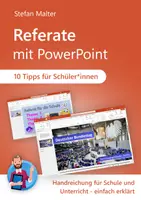 Vorschau - Präsentationen/Tafelbilder - Referate mit PowerPoint: 10 Tipps für Schüler*innen und Studierende - Deckblatt