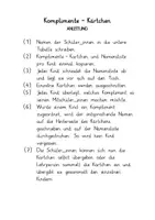 Vorschau - Anderer Materialtyp - Komplimente-Kärtchen - Seite 1