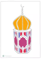Vorschau - Mal- und Bastelvorlagen - Prickelbilder Ramadan/ Islam/ Ramadanfest (Zuckerfest) - Seite 3