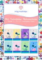 Vorschau - Poster - Wal Schilder bunt 1-16 - Deckblatt