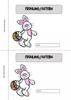 Vorschau - Mal- und Bastelvorlagen - DaZ/DaF: Miniheft Ostern/Frühling - Seite 2