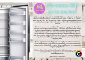 Vista previa - Juegos / Gamificación - Juego Interactivo e Imprimible - ¡No metas ESO en la nevera! - página 1