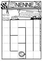 Vorschau - Arbeitsblätter - Nenne 5 - Kunst (Kennenlernen) - Spiel - inkl. blanko Vorlage - Seite 1