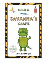Vista previa - Manualidades / Dibujos para colorear - BUILDS SAVANNA CROCODILE ANIMALS COLOR CUT CRAFT - Portada