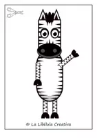 Vista previa - Manualidades / Dibujos para colorear - MANUALIDADES CONSTRUYE SABANA CEBRA - página 3