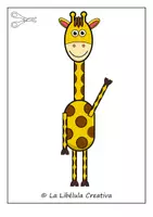 Vista previa - Manualidades / Dibujos para colorear - MANUALIDADES CONSTRUYE SABANA JIRAFA - página 3