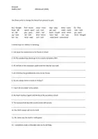 Vorschau - Arbeitsblätter - Englisch - AB zu Simple Past - Deckblatt