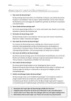 Vorschau - Arbeitsblätter - AB mit Fragen zum Thema "Bauernkriege" + Lösungsblatt + Infografik - Deckblatt