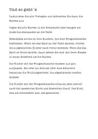 Vorschau - Spiele - Fliegenklatschen Spiel. Blitzlesen Frühlingswörter - Seite 1