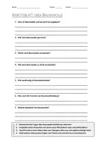 Vorschau - Arbeitsblätter - AB mit Fragen zum Thema "Baumwolle" + Lösungsblatt + Mindmap + Infografik - Deckblatt