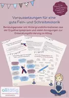 Vorschau - Poster - Voraussetzungen für eine gute Fein- und Schreibmotorik - Deckblatt