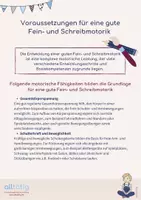 Vorschau - Poster - Voraussetzungen für eine gute Fein- und Schreibmotorik - Seite 2