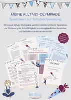 Vorschau - Spiele - Materialpaket 2 Alltags-Olympiaden zur Schulvorbereitung - Seite 1