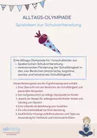 Vorschau - Spiele - Materialpaket 2 Alltags-Olympiaden zur Schulvorbereitung - Seite 2