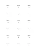 Aperçu - Cartes d'exercices - Multiplier et diviser des nombres négatifs - Carte d’Exercice #27#N - Page 1