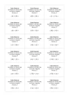 Aperçu - Cartes d'exercices - Multiplier et diviser des nombres négatifs - Carte d’Exercice #27#N - Page 2