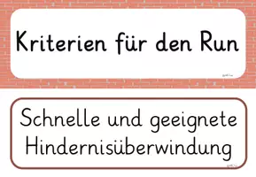 Vorschau - Arbeitsblätter - Le Parkour : Kriterien für den Run und Feedbackbögen - Seite 3
