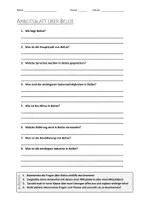 Vorschau - Arbeitsblätter - AB mit Fragen zum Thema "Belize" + Lösungsblatt - Deckblatt