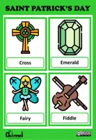 Vista previa - Juegos / Gamificación - SAINT PATRICK'S DAY – Colour Flashcards - página 3