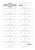 Aperçu - Jeux - 3 jeux de dominos de chacun des 3 niveaux de difficulté sur de nombreux thèmes mathématiques (Kit pédagogique) - Page 1