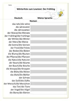 Vorschau - Arbeitsblätter - Frühling - Mit DaZ das Jahr erkunden - Seite 2
