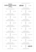 Aperçu - Jeux - Additions (calcul mental) - Domino #02#G - Page 1