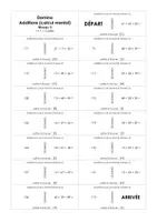 Aperçu - Jeux - Additions (calcul mental) - Domino #02#G - Page 2