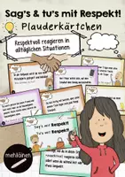 Vorschau - Spiele - Respektvoller Umgang | Sag's und tu's mit Respekt! - Deckblatt