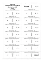Aperçu - Jeux - Additions et soustractions (calcul mental) - Domino #03#G - Page de couverture