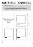 Vorschau - Unterrichtsreihen - Buchpräsentation mal anders - Lapbook - Seite 3