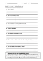 Vorschau - Arbeitsblätter - AB mit Fragen zum Thema "Benzin" + Lösungsblatt + Mindmap + Infografik - Deckblatt