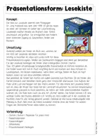 Vorschau - Stationenlernen - Buchpräsentation mal anders - Lesekiste - Seite 1