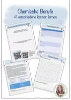 Vorschau - Unterrichtsreihen - WBS - "Berufe der Chemie kennenlernen" (Kl. 7-10) - Deckblatt