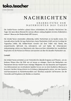 Vorschau - Arbeitsblätter - Nachrichten des Tages (logo, heute-Nachrichten, Tagesschau) - Seite 1