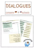 Vorschau - Arbeitsblätter - Orange Line 4 Unit 2 Schools in the US - Arbeitsblätter - Deckblatt