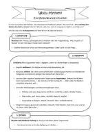 Vorschau - Arbeitsblätter - Stellungnahme schreiben: Wozu Mythen? 2-fach differenziert - Deckblatt