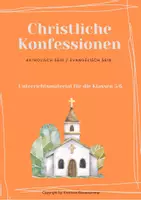 Vorschau - Arbeitsblätter - Ein Besuch in der Kirche - Eine Traumreise - Deckblatt
