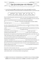 Vorschau - Arbeitsblätter - Schöpfungsmythen - Gemeinsamkeiten als Lückentext - Deckblatt