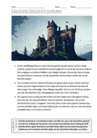 Vorschau - Arbeitsblätter - Eine eigene Geschichte schreiben - 003 - Deckblatt
