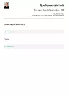 Vorschau - Arbeitsblätter - Eine eigene Geschichte schreiben - 003 - Seite 1