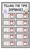 Vorschau - Spiele - Telling the Time - Dominoes - Deckblatt