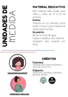 Vista previa - Hojas de trabajo - Unidades de medida: longitud, capacidad y masa - página 1