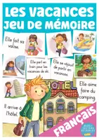 Vista previa - Juegos / Gamificación - les vacances jeu de mémoire FRANÇAIS - Portada