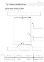 Vorschau - Arbeitsblätter - Rund ums Tablet - Materialpaket (beige) - Seite 1